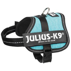 Arnés Julius-K9 Power Azul Océano para Perros
