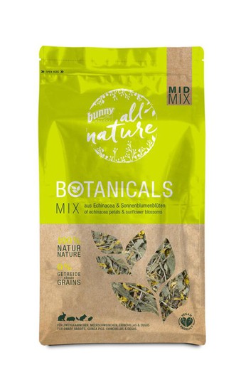 Bunny botanicals mix petalos equinacea y flor girasol 140gr