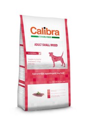 Calibra dog grain free adult small pato 7kg