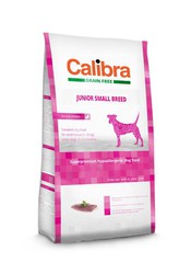 Calibra dog grain free junior small pato 2kg