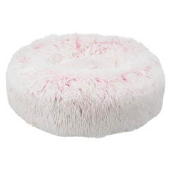 Cama Harvey para Perros marca Trixie color blanco-rosa