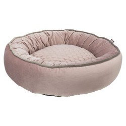 Cama Livia para Perros marca Trixie color rosa