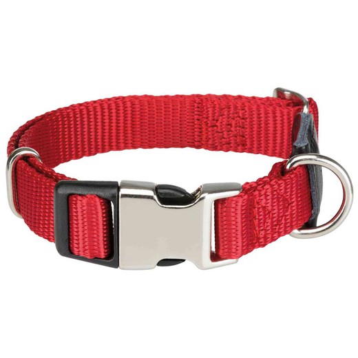 Collar Cierre Metálico New Premium Rojo para Perros marca Trixie referencia TR-4086203