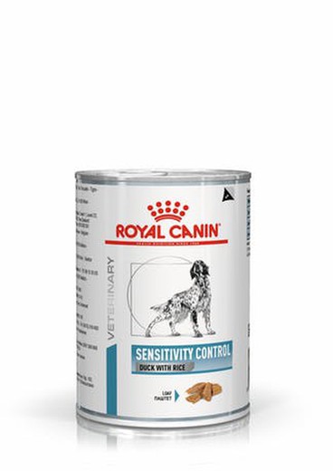 Royal Canin Comida Húmeda Gama Veterinaria Health Nutrition Dermatology Sensitivity Control (pato con arroz-paté) para perro sensitivity control