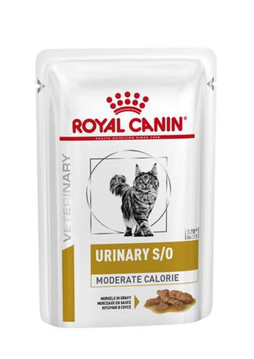 Royal Canin Comida Húmeda Gama Veterinaria Health Nutrition Urinary Moderate Calorie para Gato