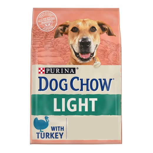 DOG CHOW LIGHT Pavo 14kg