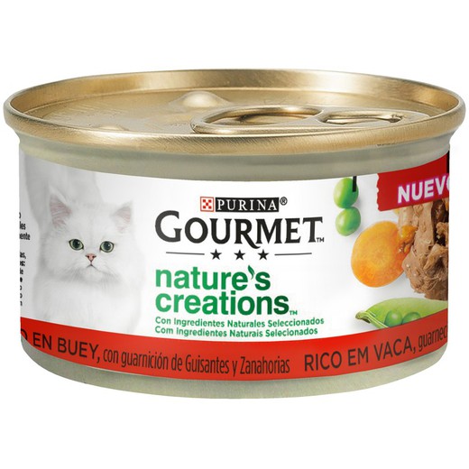 GOURMET NATURE'S CREATIONS Beaf 85g