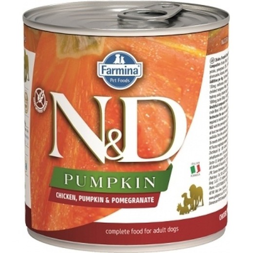 Farmina N&D Pumpkin Pollo & Granada Adult 285g  comida húmeda para perro