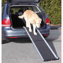 Barreras, trampillas, rampas y escaleras para viaje para perros