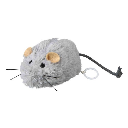 Ratón Enrollable con Movimiento para Gatos