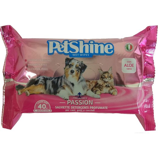 Toallitas Higiene para Perro y Gato, Pasión para Perros marca Porrini referencia PO-11-04230 color