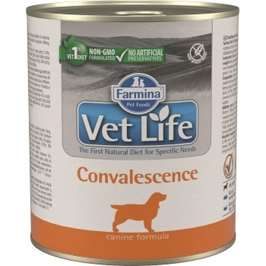 Farmina Vet Life Convalescence Lata Gama Veterinaria para perros de  6x300g
